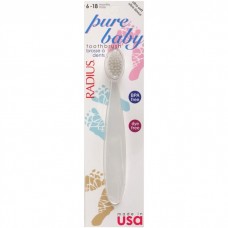 Radius Pure Baby Toothbrush Ultra Soft (6-18 Months) 嬰兒特軟牙刷