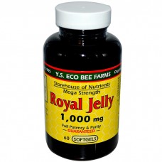 Y.S. Eco Bee Farms Royal Jelly 1000mg 60s 蜂王漿 60粒